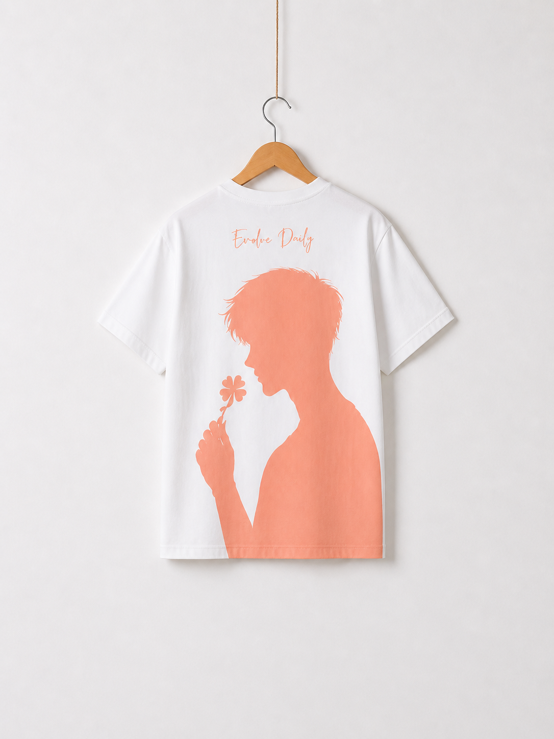 Evolve Daily Tee – Salmon