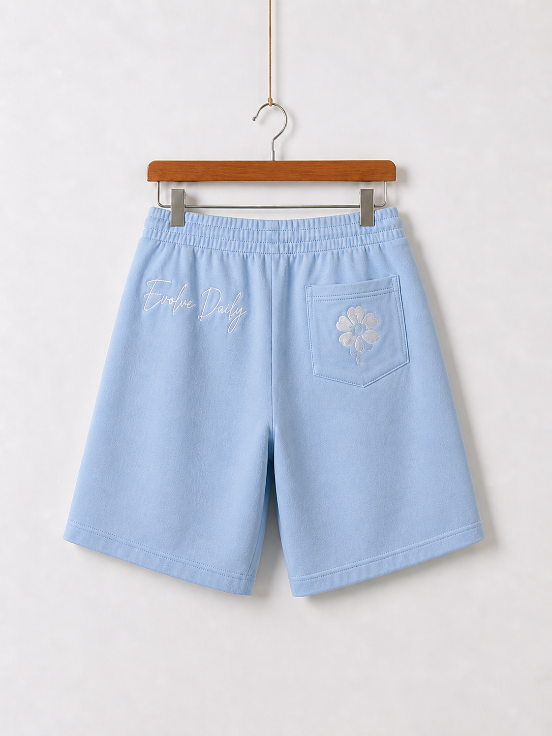 Evolve Daily Shorts – Sky Blue